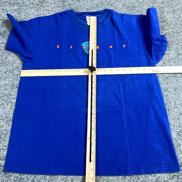 Tigger T-shirt M Blue Disney Vintage Made in USA Winnie the Pooh - Picture 2 of 6